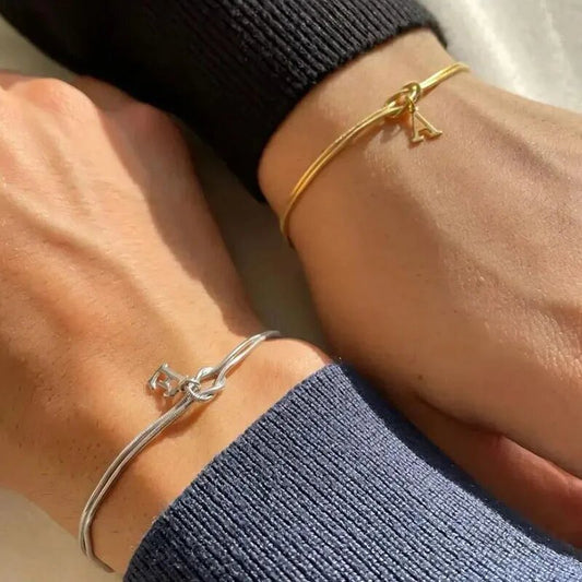 The A-Z Love Knot Bracelets